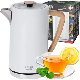 Adler AD 1347w Wasserkocher weiß (AD 1347w) - Transparent