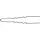 Comair 3150056 Lockennadeln dünn, 50er Beutel, 65 x 0.55 mm, schwarz