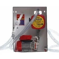 Elektrische Umfüllpumpe aus rostfreier Legierung, Dispenser mit Literzähler - Elektropumpe