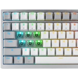 Asus Keyboard Asus ROG Azoth White - Tastatur - 75%, hot-swappable