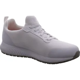 SKECHERS Squad Sr Myton Sneaker, White Textile Synthetic, 47.5 EU