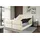 altdecor Boxspringbett mit Matratze, Topper, Polsterbett mit, Bettkasten BOXI3-Z KING | Beige Holzwerkstoff, Höhe ca. 20 cm 140x200 cm, Schlafzimmer, Betten, Boxspringbetten