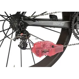 Pedro's Chain Pig Machine II Kettenreinigungsgerät rot/transparent