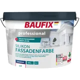 baufix Silikon Fassadenfarbe Weiß stumpfmatt 10 l