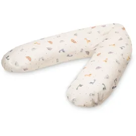 Julius Zöllner Stillkissen Little Dinos beige, B:25cm H:15cm L:190cm, Baumwolle, Funktionskissen