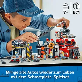 LEGO City Schrottplatz mit Autos