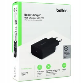 Belkin Boost Charge USB-C Wandladegerät - Schwarz