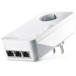 devolo Magic 2 LAN triple Powerline Adapter Powerline bis zu 2.400 Mbit/s, 3x Gigabit LAN