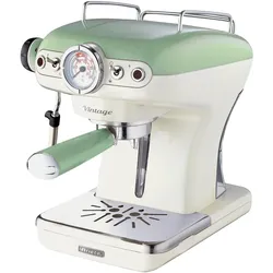 Ariete 1389 Vintage - Kaffeemaschine mit Milchaufschäumer