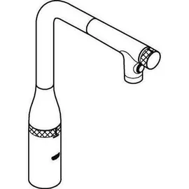 Grohe Essence SmartControl 31892, Dual Spülbrause, chrom