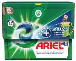 Ariel All in 1 Universal Extra PODS Universalwaschmittel 8006540905852 , 1 Packung = 14 Pods à 21,4 g
