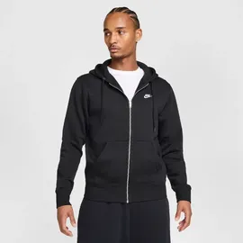 Nike Club Sweatjacke Herren Black/Black/White XL