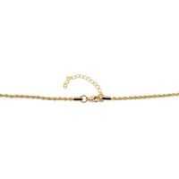 Adelia's Kordelkette Unisex Edelstahl Gold
