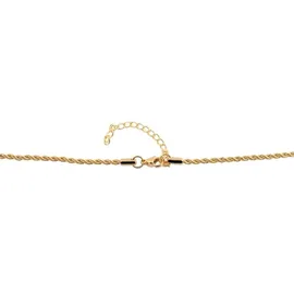 Adelia's Kordelkette Unisex Edelstahl Gold