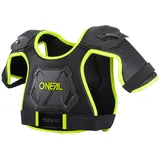 O'Neal Peewee Brustschutz Schwarz/Gelb XS/S