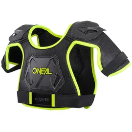 O'Neal Peewee Brustschutz Schwarz/Gelb XS/S