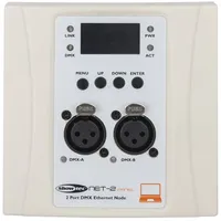 Showtec NET-2 Panel 3-polig - weißes Gehäuse