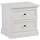 konsimo® Nachtschrank KATRIA 52 x 51 x 40 cm Weiß