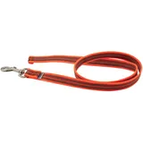 Herm Sprenger Gummierte Leine ohne Handschlaufe - neon orange, 200 cm (2 m)