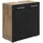 Badplaats Waschbeckenunterschrank Jupiter 60 x 60 x 30 cm Kastanien Eiche / Schwarz