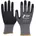 AS Arbeitsschutz Skin Flex Strickhandschuhe Spezial-Stretch-Strick grau teilbeschichtet 9