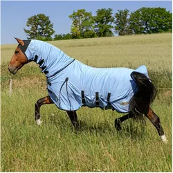 IRISh INNOVATION Ekzemer- und Fliegendecke lichtblau 155 cm