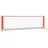 vidaXL Tennisnetz Schwarz und Rot 300x100x87 cm Polyester