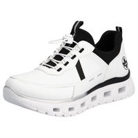 RIEKER Sneaker - schwarz-weiß - 38