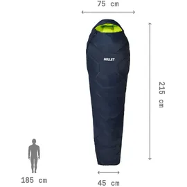 Millet Baikal 1100-4°c/0°c Schlafsack - Saphir - Normal