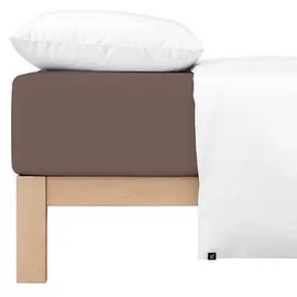 schlafgut Pure Baumwolle 120 x 200 - 130 x 220 cm sand deep