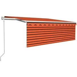 vidaXL Markise 450 x 300 cm braun