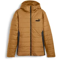 Puma Winterjacke PUMA "Essentials wattierte Jacke Herren" Gr. M, beige (caramel latte beige) Herren Jacken