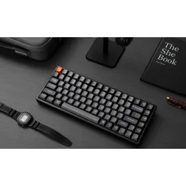 Keychron K2 Max QMK Wireless Mechanische Tastatur, RGB, QWERTY US Layout - Keychron Super Banana - K2M-C4 - Schwarz