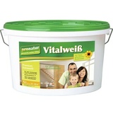 Baufan® pronatur Vitalweiss 5 L weiß Wandfarbe für innen, matte Innenfarbe