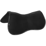 Acavallo Pocket Halfpad Memory Foam mit Einlagen L Schwarz