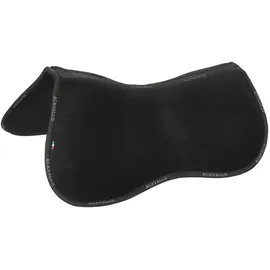 Acavallo Pocket Halfpad Memory Foam mit Einlagen L Schwarz