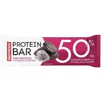 Nutrend Protein Bar 50 % Protein, 30 × 50 g Riegel, Cookies & Cream