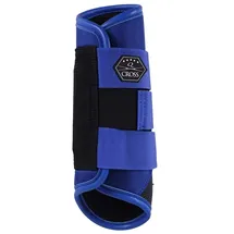 QHP QCross Eventing Gamaschen hinten M Blau