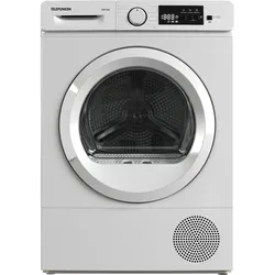 Telefunken Wärmepumpentrockner für 7 kg Wäsche, Trockner Frontlader, Wäschetrockner mit Knitterschutz, leise, TWP7EW