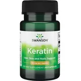 Swanson Keratin 50 mg, 60 Kapseln