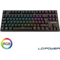 LC-Power - Mechanische TKL-Gaming-Tastatur LC-KEY-MECH-2-RGB-C-W - 2,4GHz