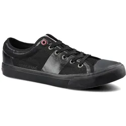Schwarze Turnschuhe Cross Jeans Herren Schnürschuhe, 45