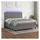 vidaXL Boxspringbett 180 x 200 cm Dunkelgrau