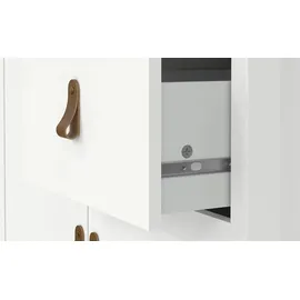 Home Affaire Sideboard Madron 82,3 x 79,7 x 38,4 cm Weiß