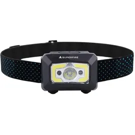 SuperFire X30, LED Kopflampe mit berührungslosem Schalter, 500lm, USB