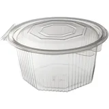 DayBays 150 Stk. Haushaltsbox PP 2000 ml 220x216x88 mm 8 Eckig Salat-Box Alpha mit anhängendem Deckel