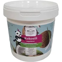 Kokosöl / Kokosfett / 1000 ml im Eimer geschmacksneutral (desodoriert)