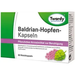 Baldrian Hopfen Kapseln Twardy