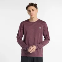 New Balance athletics langarm trikot rot herren - S