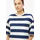 s.Oliver Gestreiftes T-Shirt im Boxy-Fit Blau 42